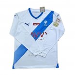 Camiseta Al Hilal Segunda Manga Larga 2023-2024