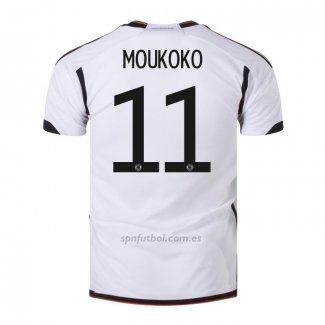 Camiseta Alemania Jugador Moukoko Primera 2022