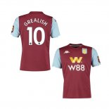 Camiseta Aston Villa Jugador Grealish Primera 2019-2020