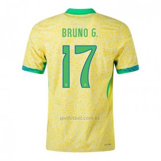 Camiseta Brasil Jugador Bruno G. Primera 2024