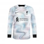 Camiseta Liverpool Segunda Manga Larga 2022-2023