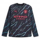 Camiseta Manchester City Tercera Manga Larga 2023-2024