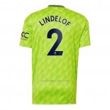 Camiseta Manchester United Jugador Lindelof Tercera 2022-2023