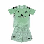 Camiseta Manchester United Portero Nino 2025-2026 Verde