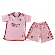 Camiseta Orlando City Segunda Nino 2024-2025