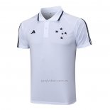 Camiseta Polo del Cruzeiro 2023-2024 Blanco