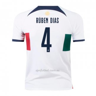 Camiseta Portugal Jugador Ruben Dias Segunda 2022