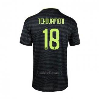 Camiseta Real Madrid Jugador Tchouameni Tercera 2022-2023