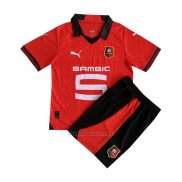 Camiseta Stade Rennais Primera Nino 2023-2024