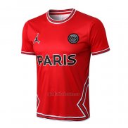 Camiseta de Entrenamiento Paris Saint-Germain Jordan 2022-2023 Rojo