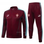Chandal de Chaqueta del Portugal Nino 2026-2027 Rojo