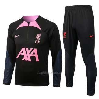 Chandal de Sudadera del Liverpool 2022-2023 Negro