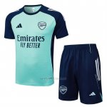Chandal del Arsenal Manga Corta 2025-2026 Verde - Pantalon Corto