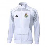 Chaqueta del Real Madrid 2025-2026 Blanco Gris