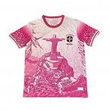 Tailandia Camiseta Brasil Jesus 2025-2026 Rosa