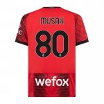 Camiseta AC Milan Jugador Musah Primera 2023-2024
