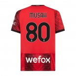 Camiseta AC Milan Jugador Musah Primera 2023-2024