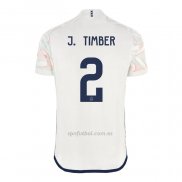 Camiseta Ajax Jugador J.Timber Primera 2023-2024