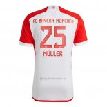 Camiseta Bayern Munich Jugador Muller Primera 2023-2024