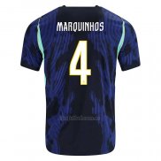 Camiseta Brasil Jugador Marquinhos Segunda 2026