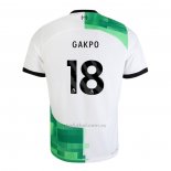Camiseta Liverpool Jugador Gakpo Segunda 2023-2024