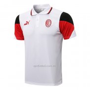 Camiseta Polo del AC Milan 2021-2022 Blanco