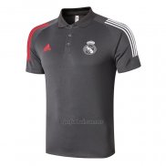 Camiseta Polo del Real Madrid 2020-2021 Gris