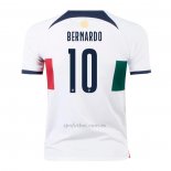 Camiseta Portugal Jugador Bernardo Segunda 2022