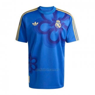 Camiseta Pre Partido del Real Madrid 2025-2026 Azul