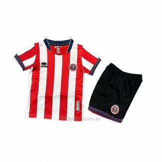 Camiseta Sheffield United Primera Nino 2025-2026