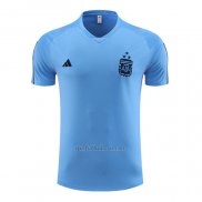 Camiseta de Entrenamiento Argentina 2023-2024 Azul Oscuro