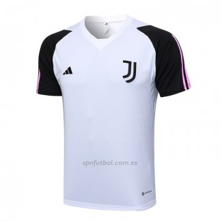 Camiseta de Entrenamiento Juventus 2023-2024 Blanco