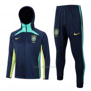 Chandal con Capucha del Brasil 2022-2023 Azul