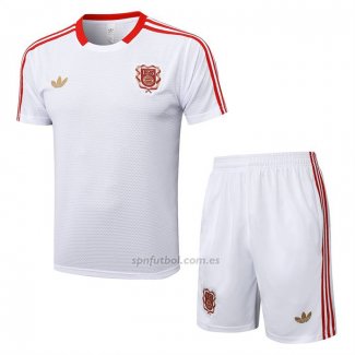 Chandal del Bayern Munich 125 Aniversario Manga Corta 2025-2026 Blanco - Pantalon Corto
