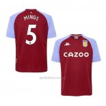 Camiseta Aston Villa Jugador Mings Primera 2020-2021