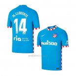 Camiseta Atletico Madrid Jugador M.Llorente Primera 2021-2022