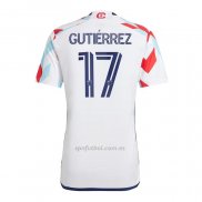 Camiseta Chicago Fire Jugador Gutierrez Segunda 2023-2024