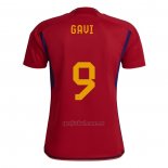 Camiseta Espana Jugador Gavi Primera 2022