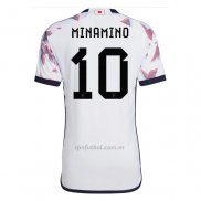 Camiseta Japon Jugador Minamino Segunda 2022