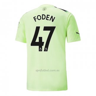 Camiseta Manchester City Jugador Foden Tercera 2022-2023