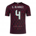 Camiseta Mexico Jugador E.Alvarez Segunda 2024