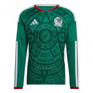 Camiseta Mexico Primera Manga Larga 2026