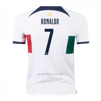 Camiseta Portugal Jugador Ronaldo Segunda 2022