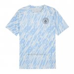 Camiseta Pre Partido del Manchester City 2025-2026 Azul
