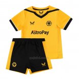 Camiseta Wolves Primera Nino 2022-2023