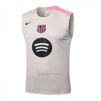 Camiseta de Entrenamiento Barcelona Sin Mangas 2025-2026 Amarillo