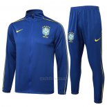 Chandal de Chaqueta del Brasil 2024-2025 Azul