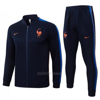 Chandal de Chaqueta del Francia Nino 2026-2027 Azul