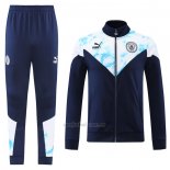 Chandal de Chaqueta del Manchester City 2022-2023 Azul