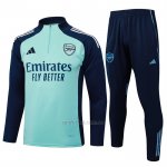 Chandal de Sudadera del Arsenal Nino 2025-2026 Verde